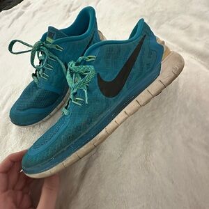 Gently Used Nike Free 5.0 Running Shoes